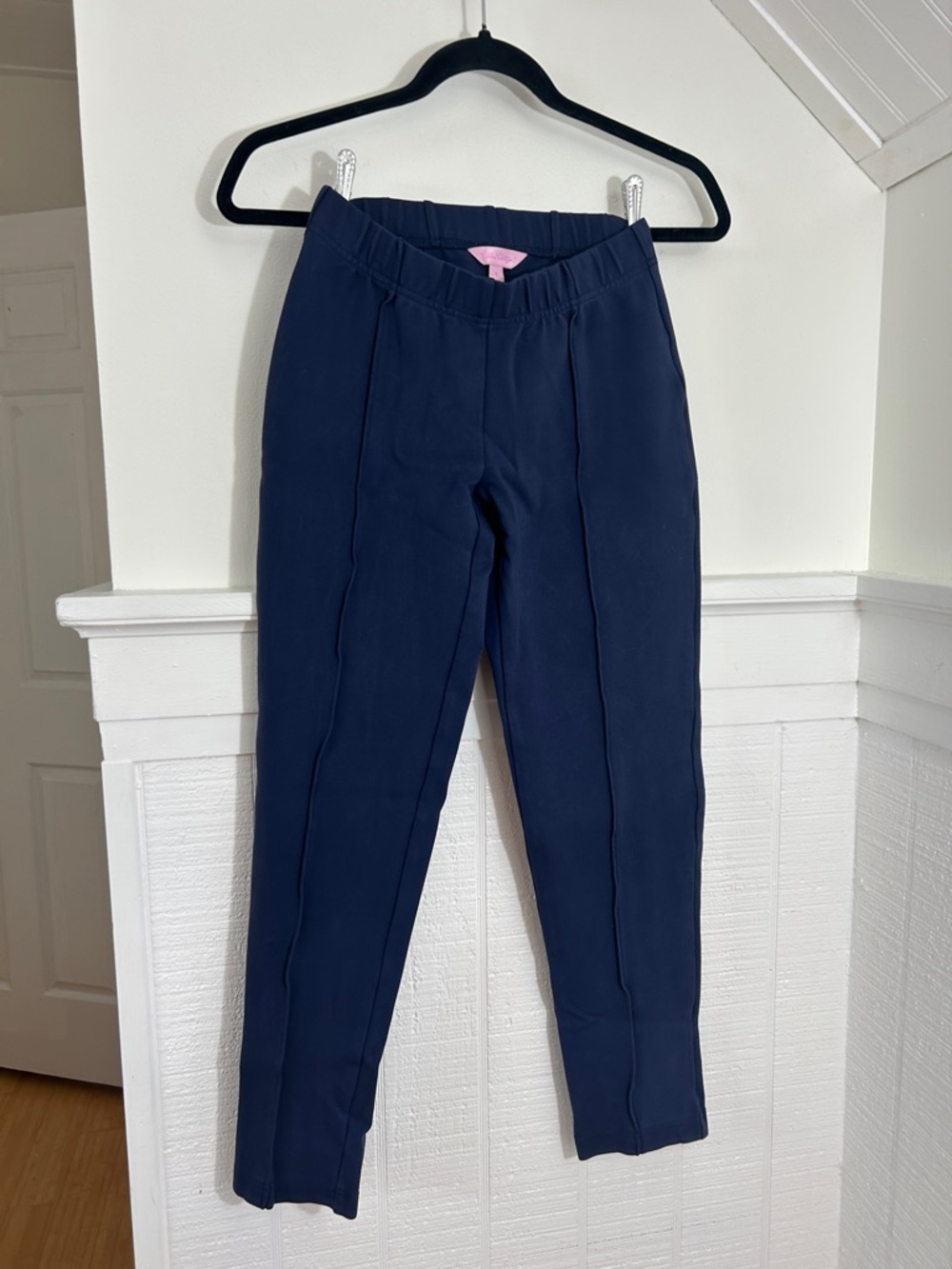 Lilly Pulitzer Navy Stretch Ponte Pants size Small